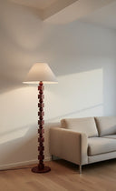 Poly Bordo Ahşap Lambader