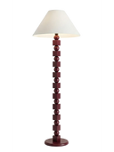 Poly Bordo Ahşap Lambader