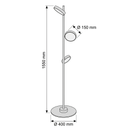 Polyp Modern Led Lambader 155 Cm