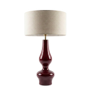 Porto Lamp Bordo Ahşap Abajur