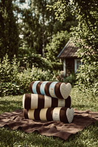 Posé Cœur Dekoratif Yastık-Yastık & Kırlent-Valut Design Studio-NowShopFun