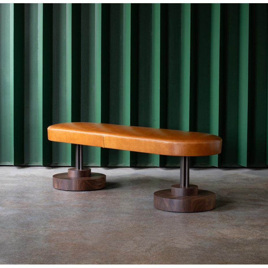 Prama Gerçek Deri Bench