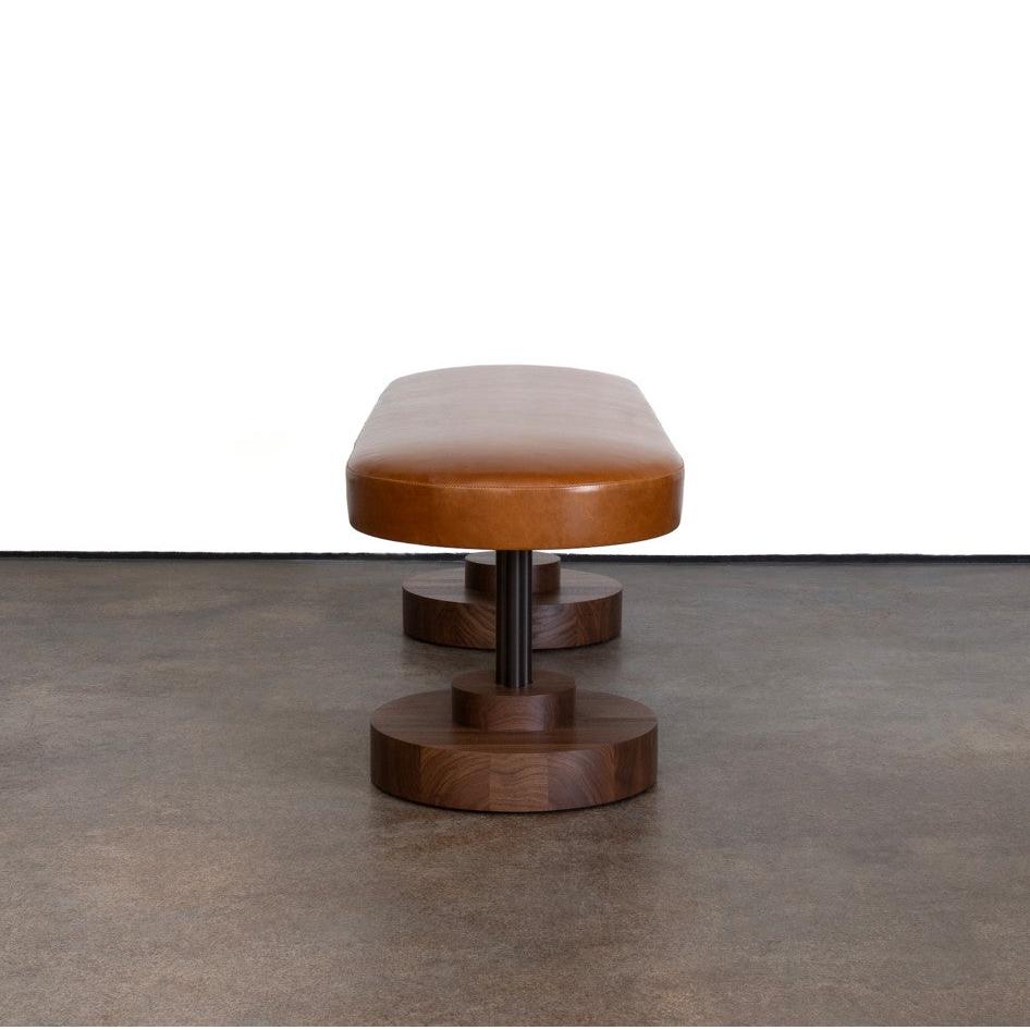 Prama Gerçek Deri Bench