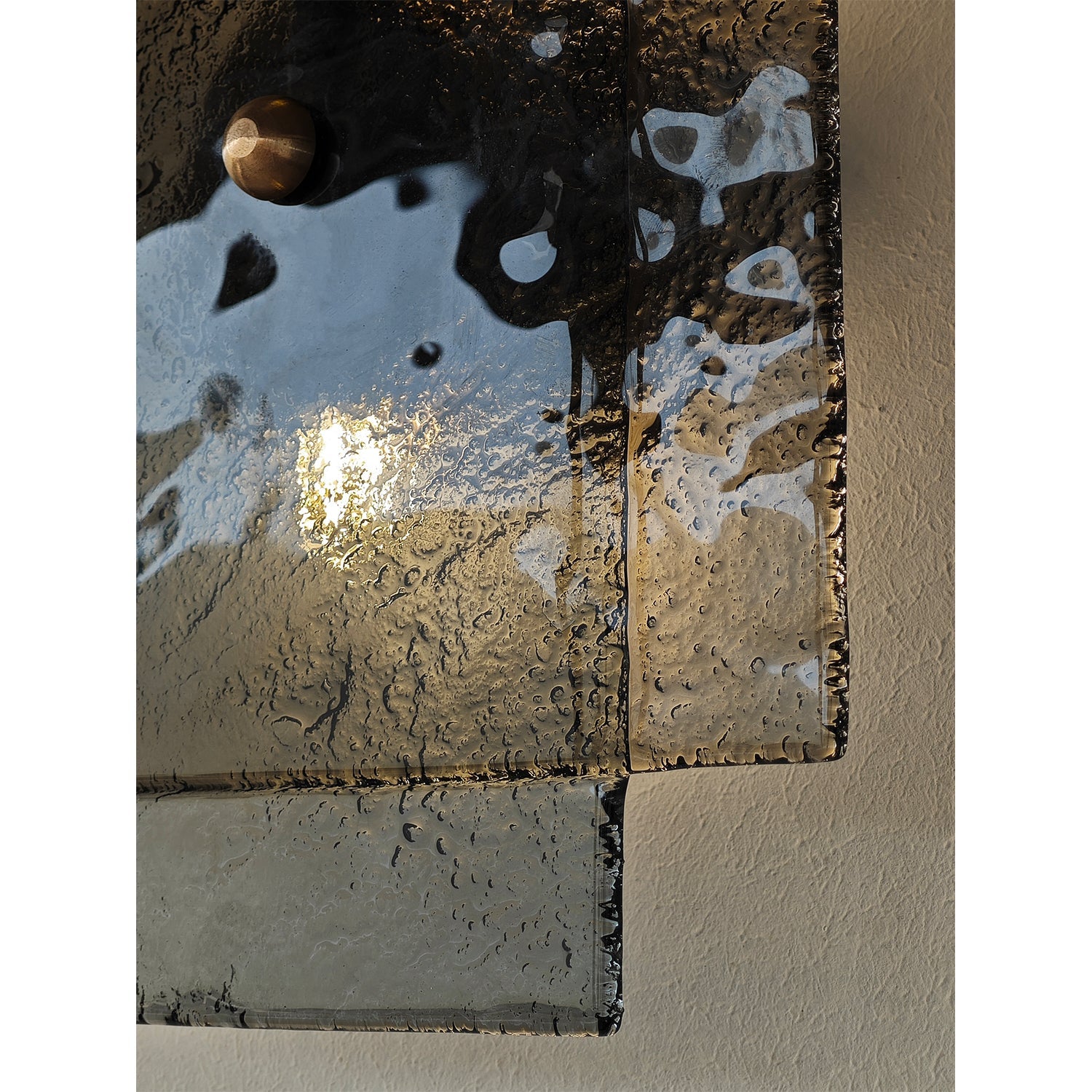 Quattro 2 El Yapımı Cam Aplik