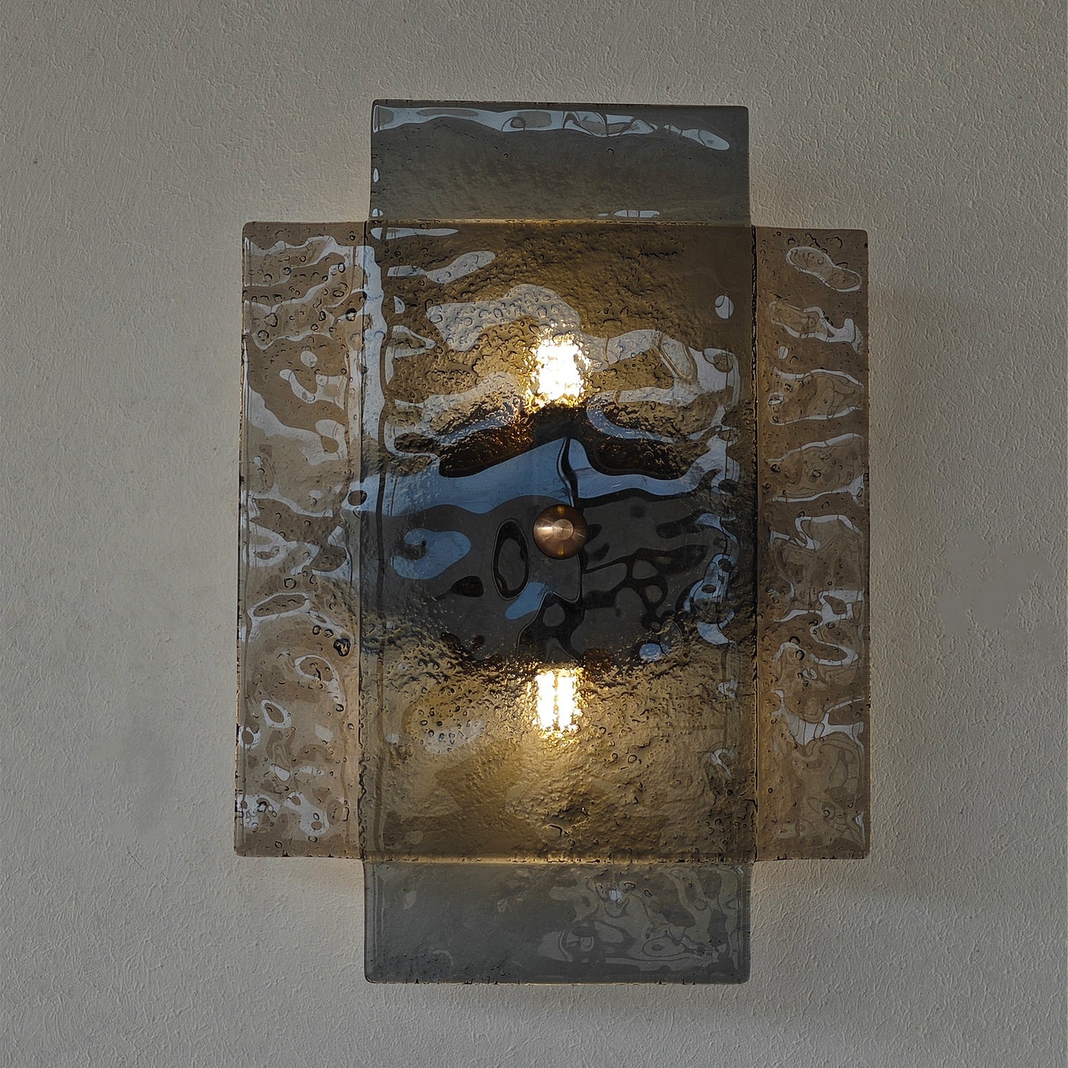 Quattro 2 El Yapımı Cam Aplik