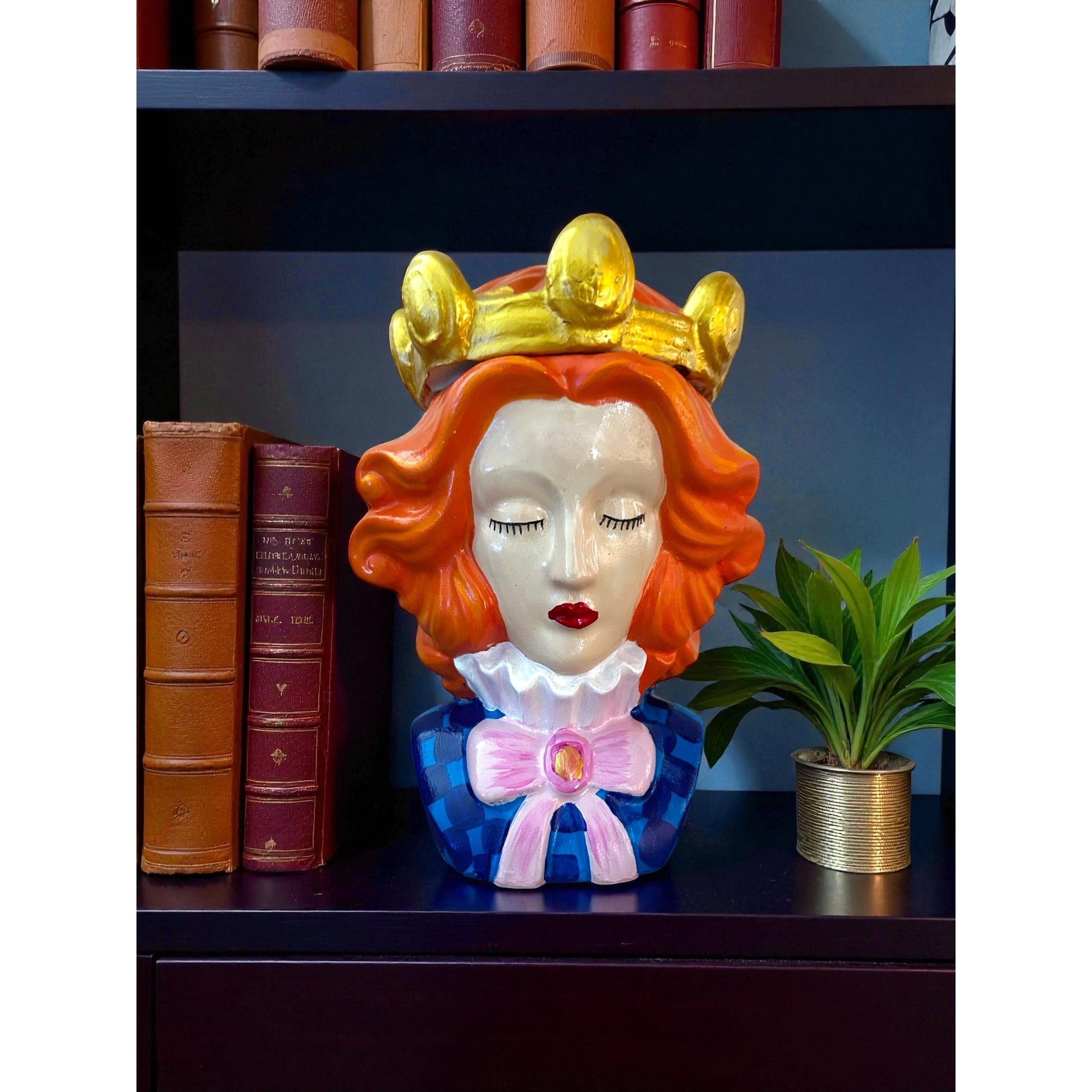 Queen Dekoratif Kapaklı Obje