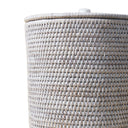 Rattan Kapaklı Çöp Kovası