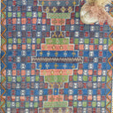 Rabat Geometrik Desenli Fas Halı Kilim 205X344 Cm