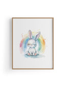 Rainbow Bunny Çocuk Odası Tablo