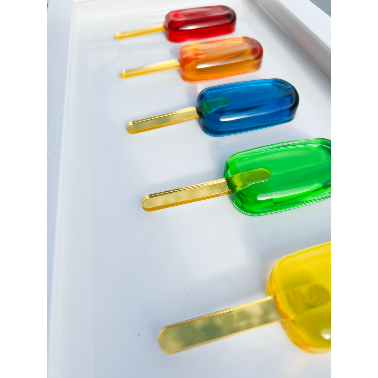 Rainbow Popsicles Tablo