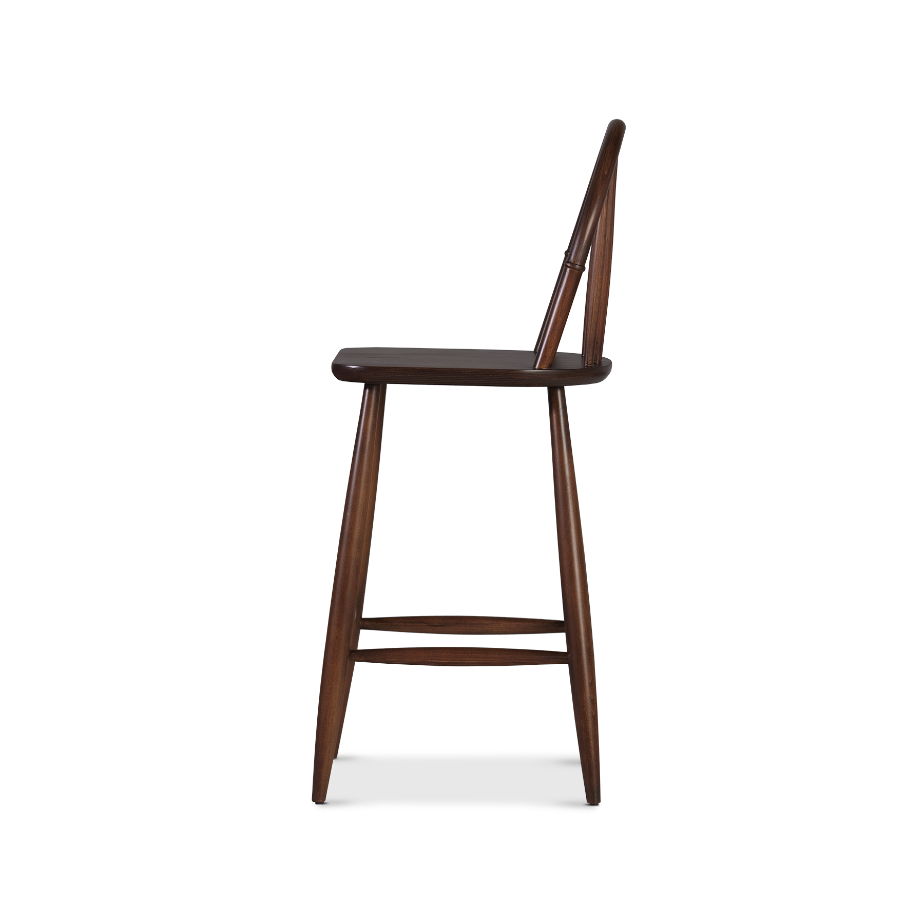 Randi Ahşap Bar Sandalyesi