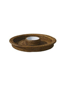Rattan Atıştırmalık Tepsi