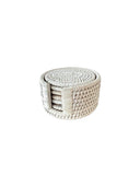 Rattan Bardak Altlığı (6'lı Set)