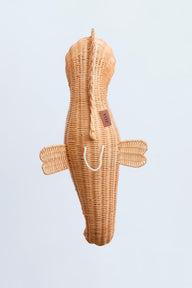 Rattan Deniz Atı Duvar Dekoru-Duvar Aksesuarı-Zoa Collection-NowShopFun