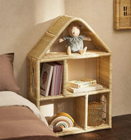 Rattan Ev Kitaplık-Kitaplık-Zoa Collection-NowShopFun