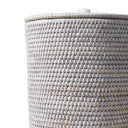Rattan Kapaklı Çöp Kovası