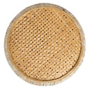 Rattan Natural Yuvarlak Aplik