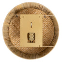 Rattan Natural Yuvarlak Aplik