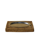 Rattan Oval Anahtarlık Tabağı