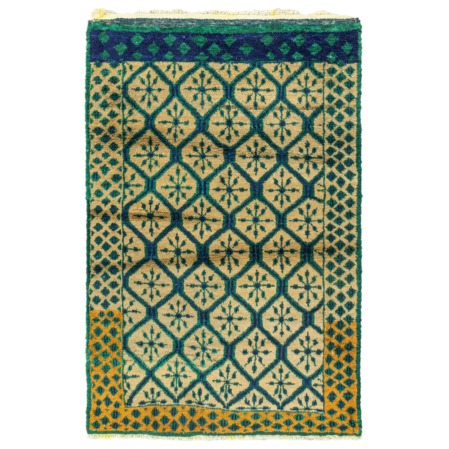 Razavi Geometrik Desenli Tülü Halı 120x178 Cm