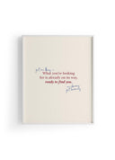 Ready To Find You | Tipografi Posteri