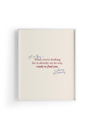 Ready To Find You | Tipografi Posteri-Poster-ODA.products-30x40-Siyah-NowShopFun