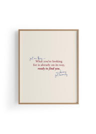 Ready To Find You | Tipografi Posteri-Poster-ODA.products-30x40-Siyah-NowShopFun