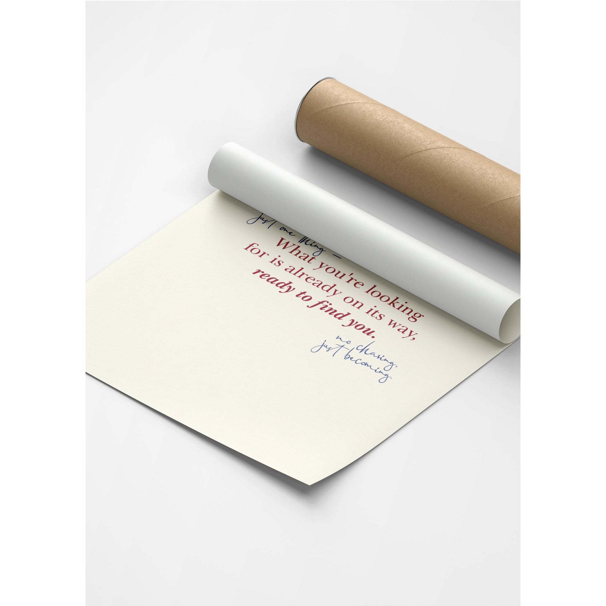 Ready To Find You | Tipografi Posteri