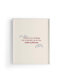 Ready To Find You | Tipografi Posteri