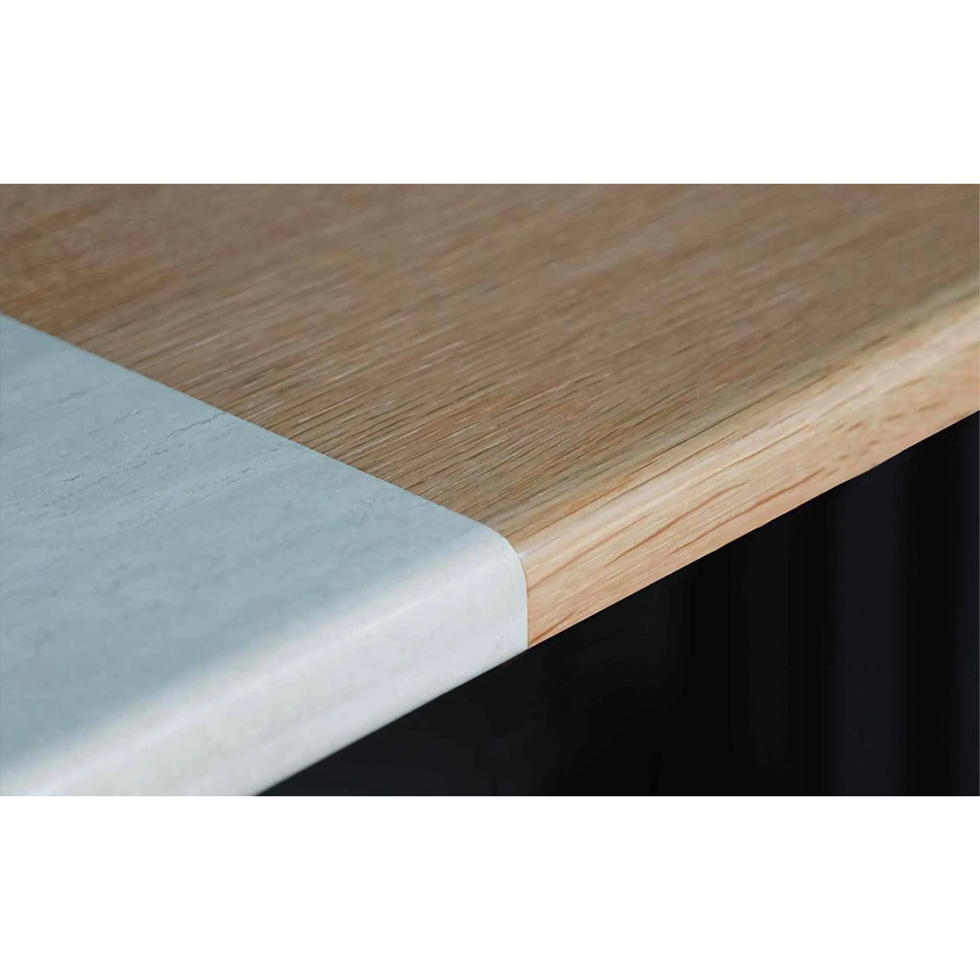 Recalled Masa Bej Traverten Ahşap Detaylı