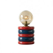 Red & Navy Masa Lambası - Lumos Series