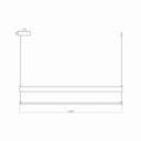 Reflection Endirekt Sarkıt Led Avize 100 Cm