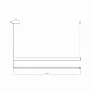 Reflection Endirekt Sarkıt Led Avize 100 Cm-Avize-Voxlamp-NowShopFun
