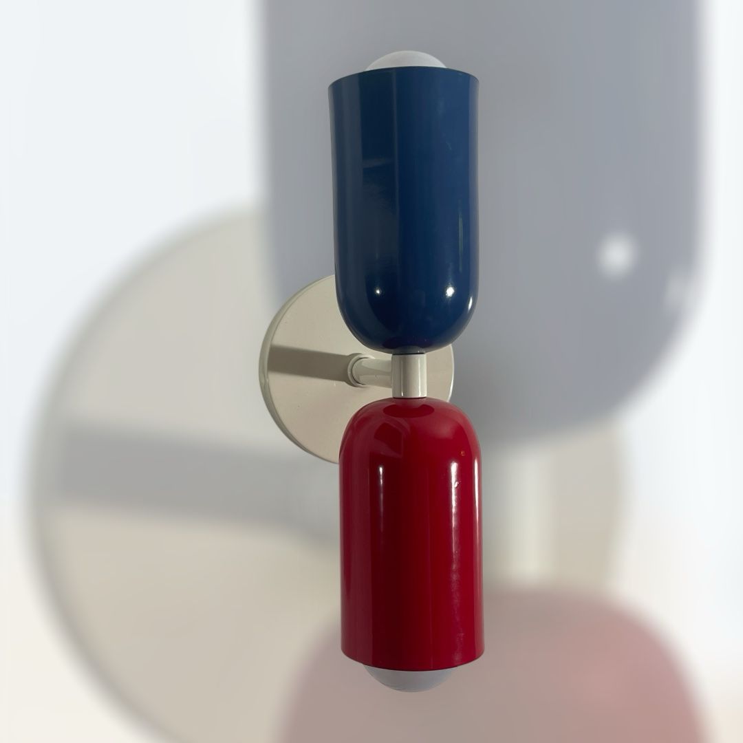 Renkli Capsule Duvar Aydınlatmaları