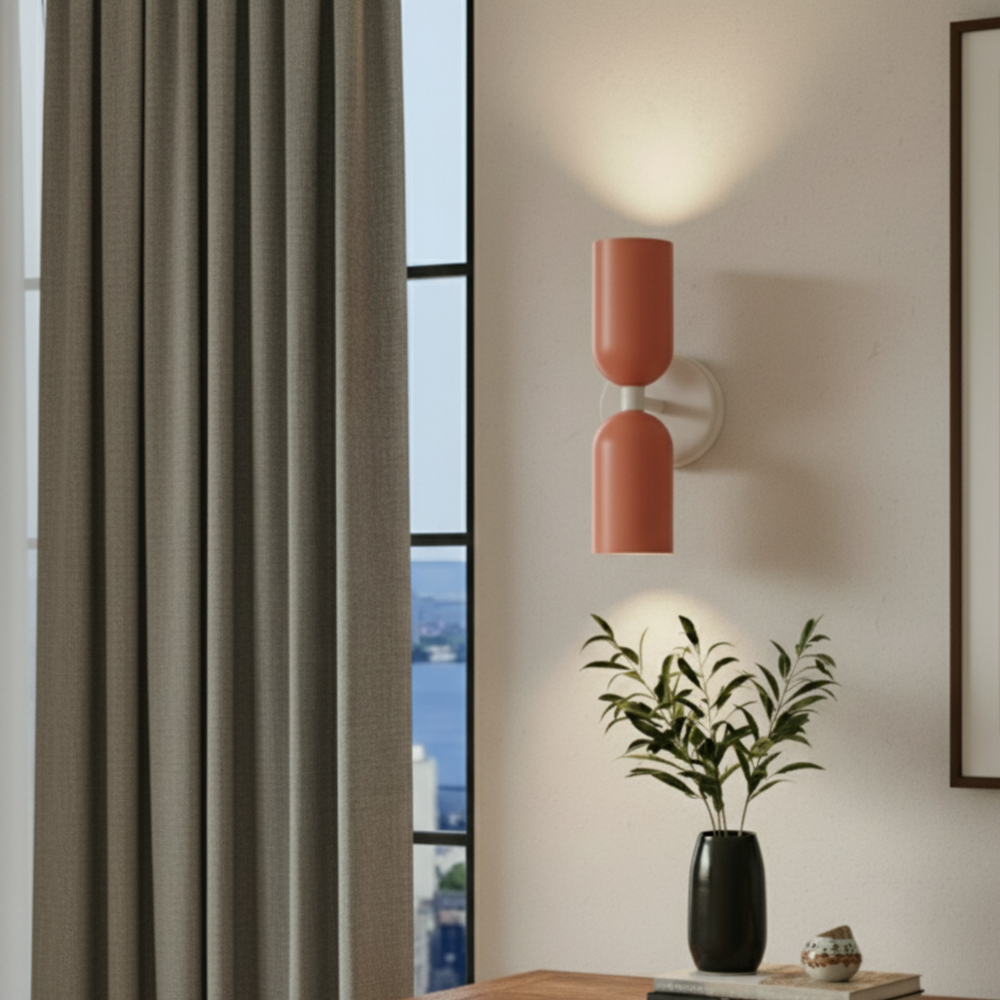 Renkli Capsule Duvar Aydınlatmaları