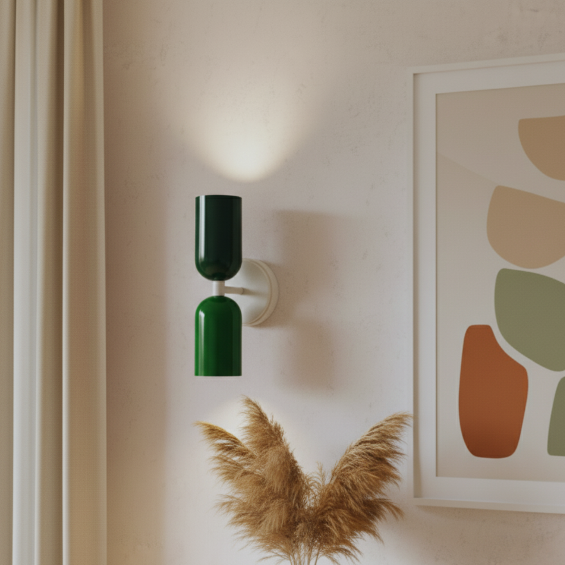 Renkli Capsule Duvar Aydınlatmaları