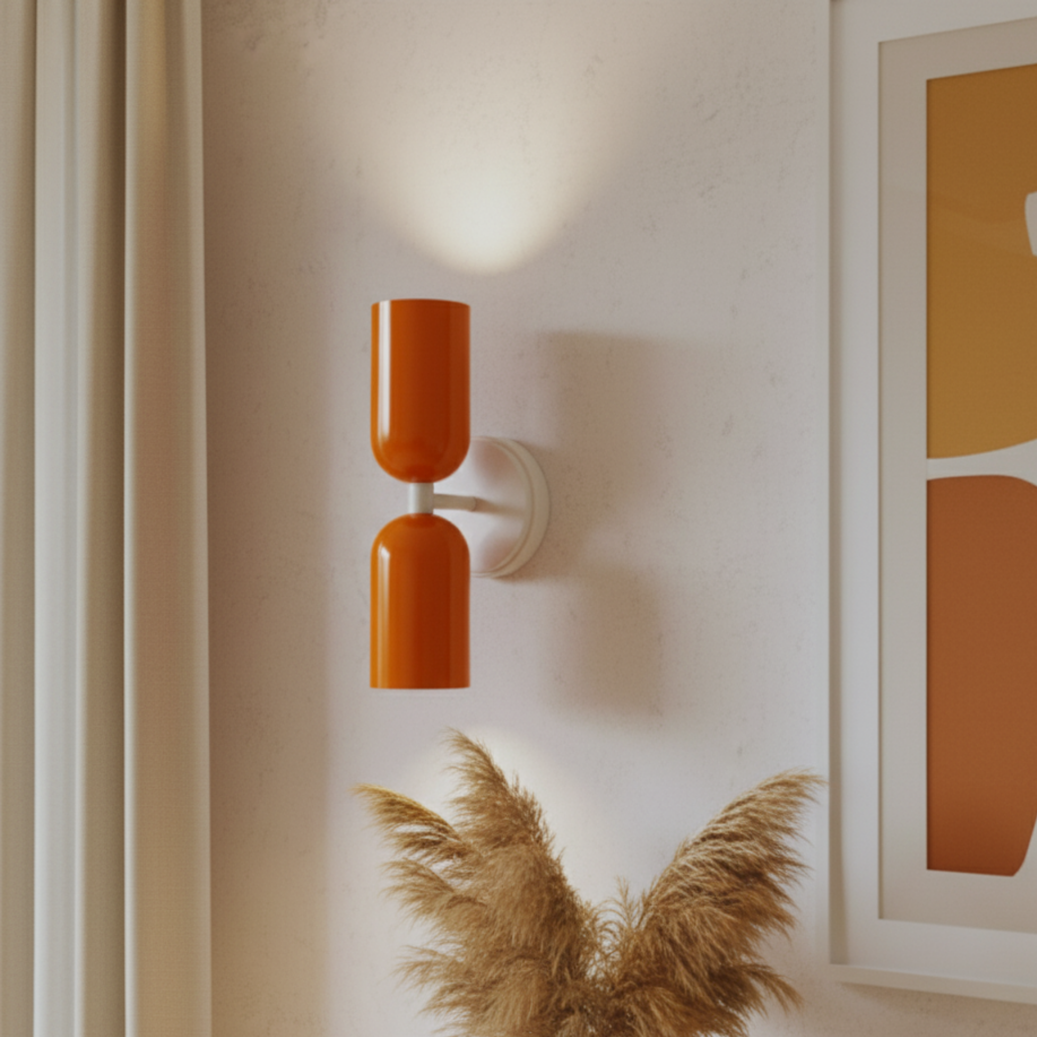 Renkli Capsule Duvar Aydınlatmaları