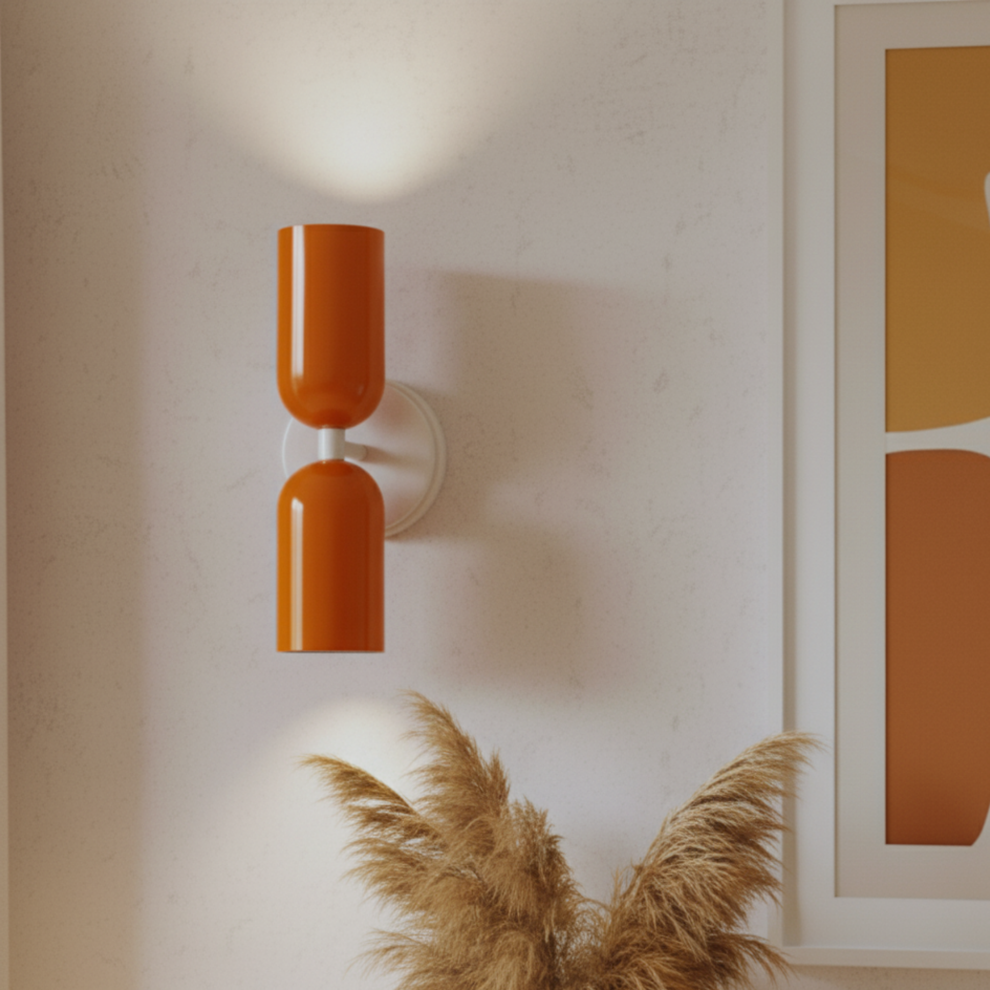 Renkli Capsule Duvar Aydınlatmaları