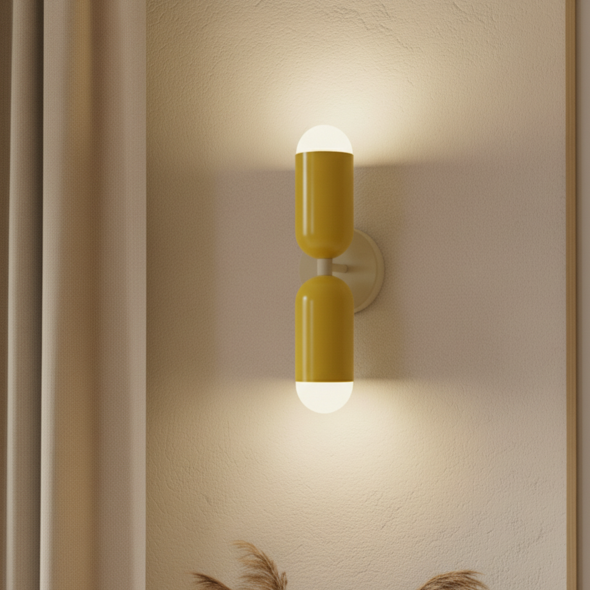 Renkli Capsule Duvar Aydınlatmaları