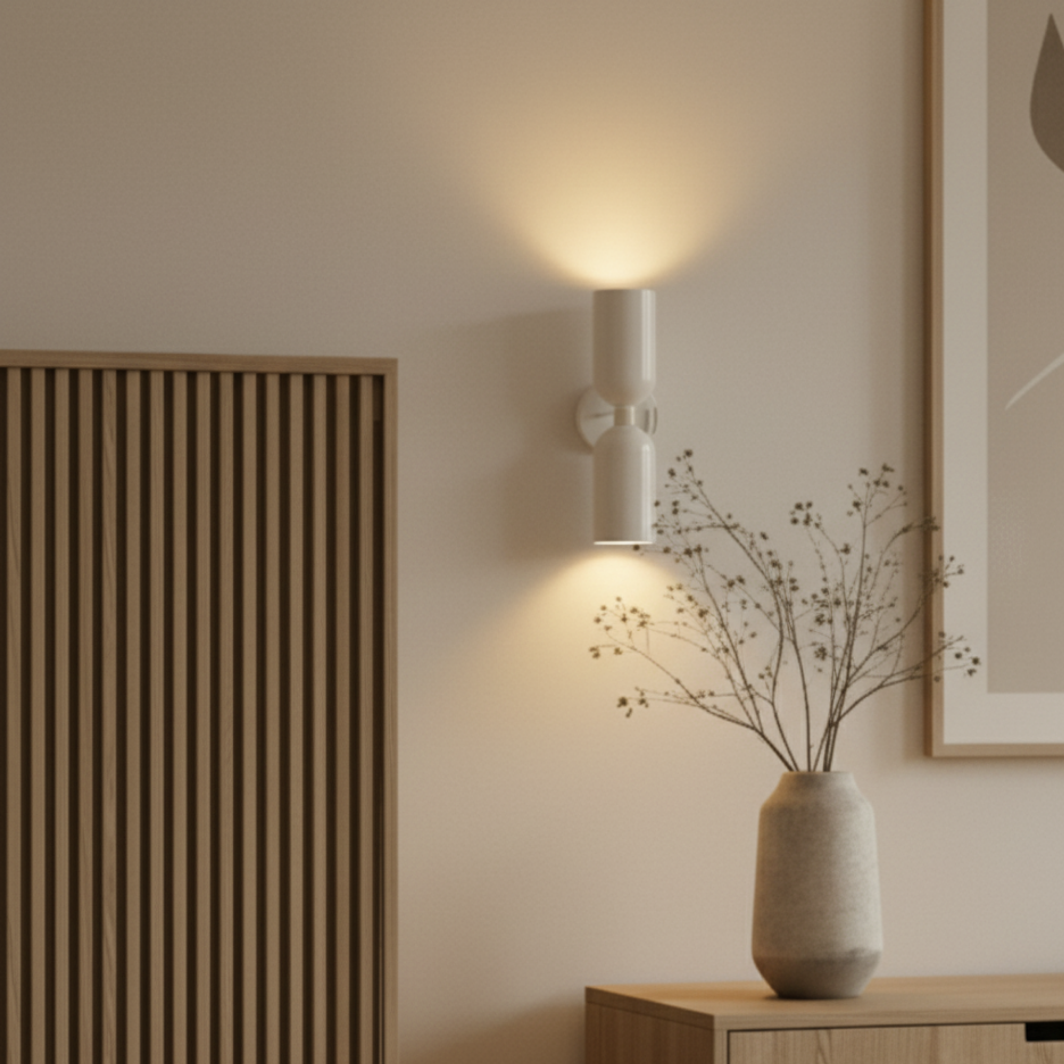 Renkli Capsule Duvar Aydınlatmaları