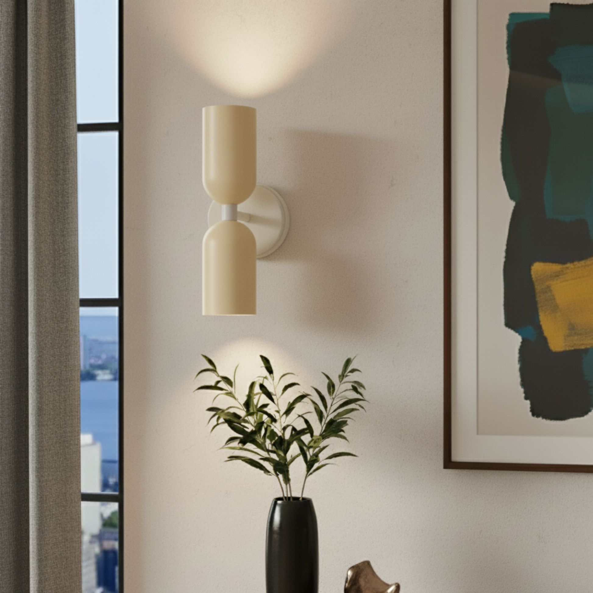 Renkli Capsule Duvar Aydınlatmaları