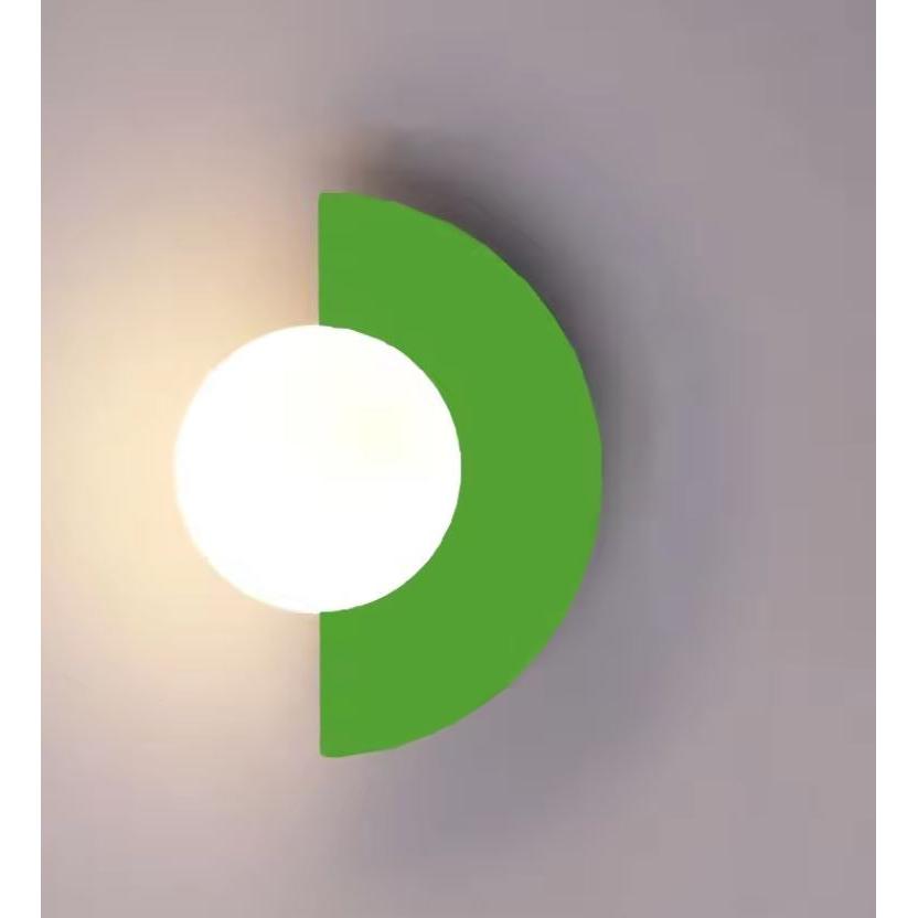 Renkli Disk Cam Aplik