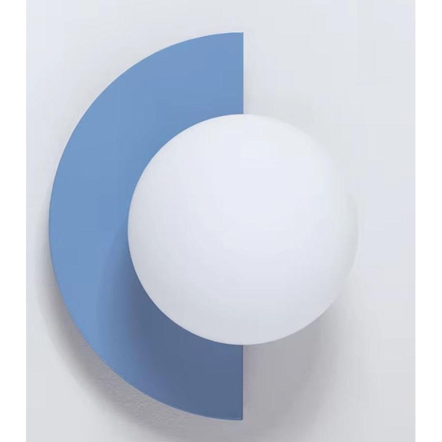 Renkli Disk Cam Aplik