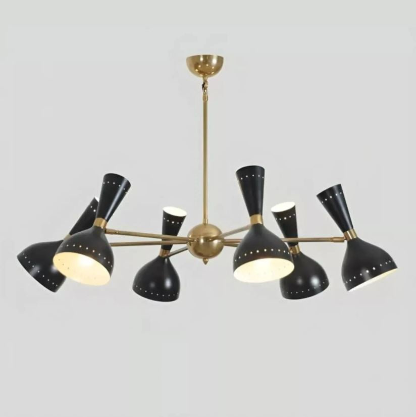 Retro 6 Kollu Sarkıt Avize