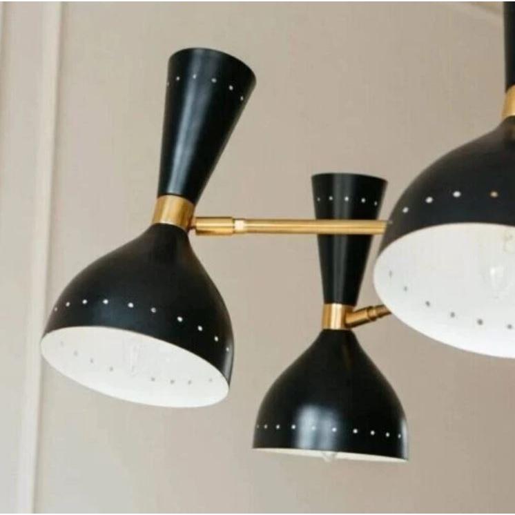 Retro 6 Kollu Sarkıt Avize