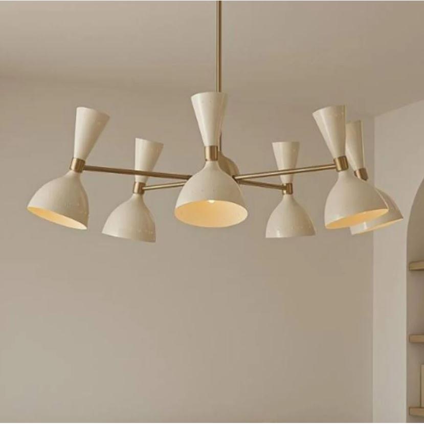 Retro 6 Kollu Sarkıt Avize