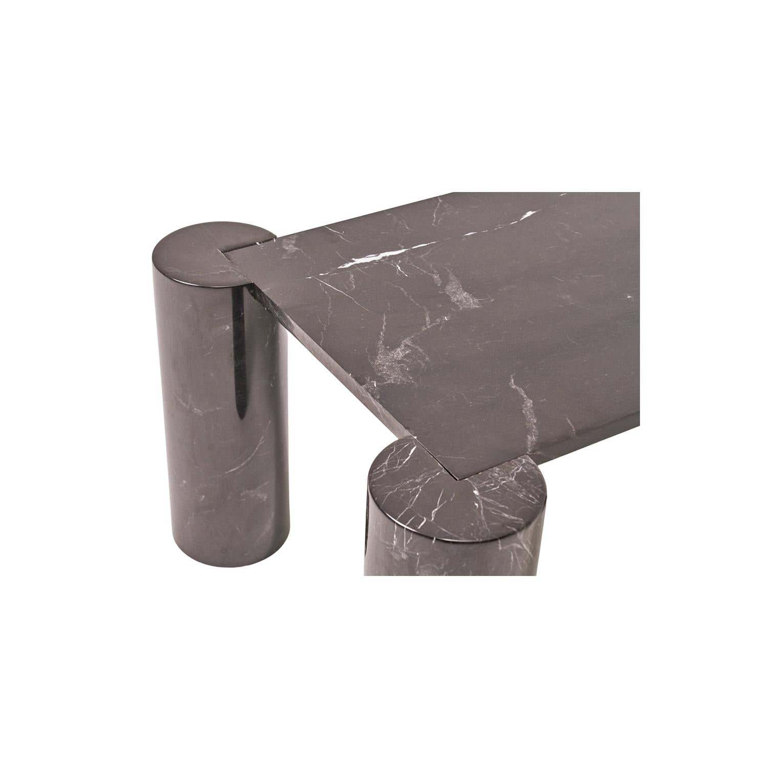 Rettangolo Toros Siyah Orta Sehpa