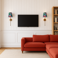 Rhythm Şarjlı Aplik No: 1-Aplik-Motto Home Design-Siyah-NowShopFun