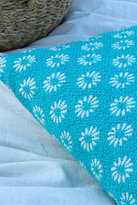 Riviera Picnic - Çiçek Desenli Çok Renkli Outdoor Kırlent Seti-Yastık & Kırlent-Remon-45x45cm-NowShopFun