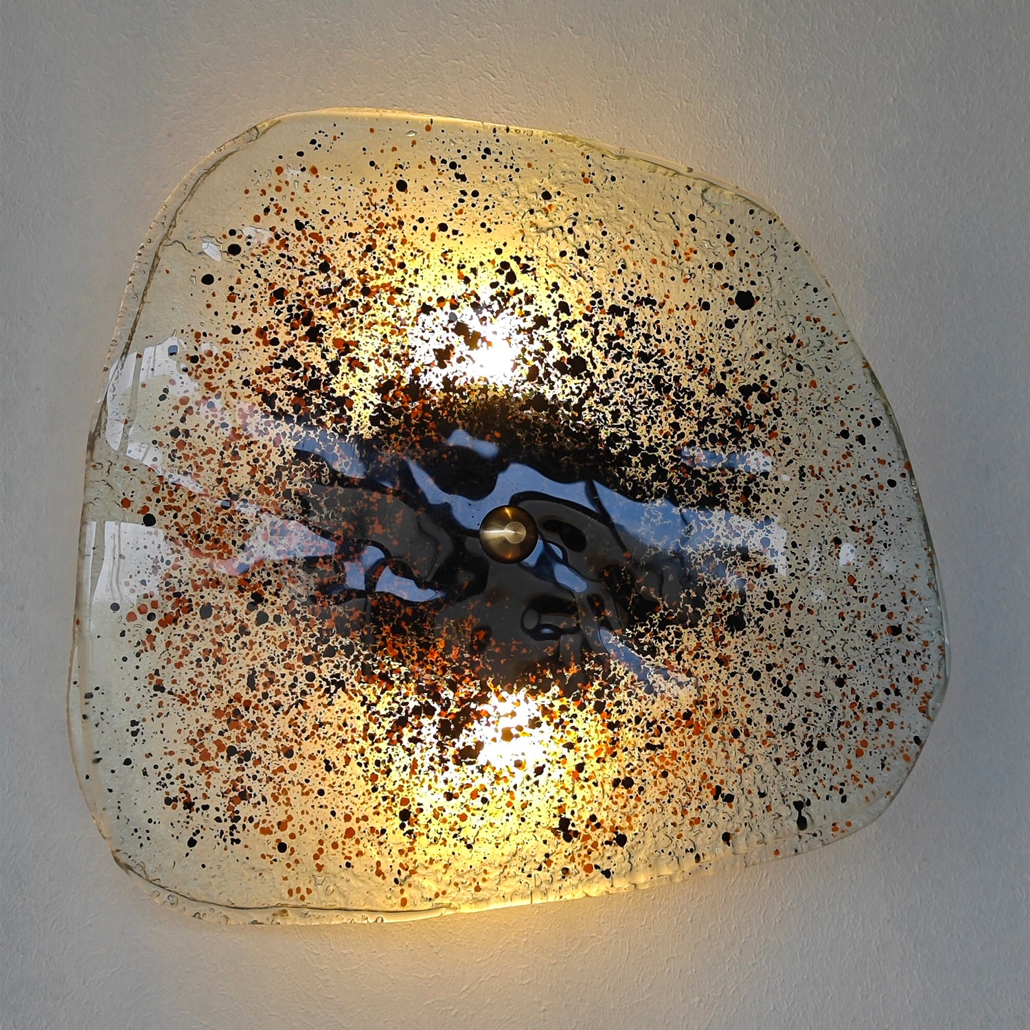 Rock El Yapımı Cam Aplik